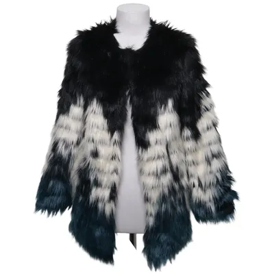 Vinterjacka (Svart, Blå, Vit) från Gina Tricot Akryl, Polyester