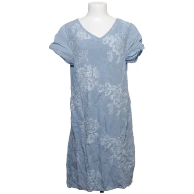 Jurk (Blauw, Wit) van Lacci Linnen