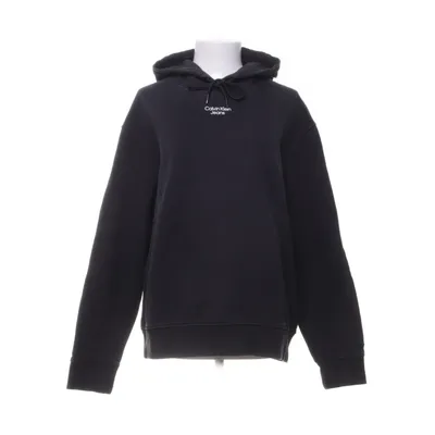 Hættetrøje (Sort) fra Calvin Klein Jeans Bomuld, Elastan