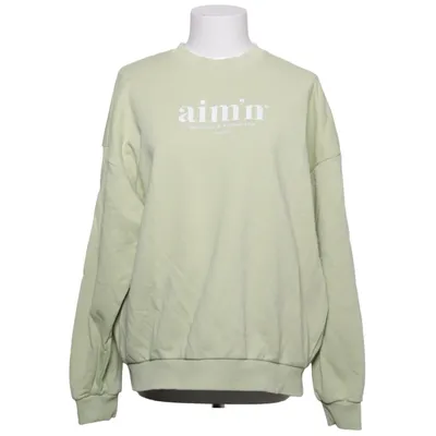 Collegetröja (Grön) från Aim'n Bomull, Polyester