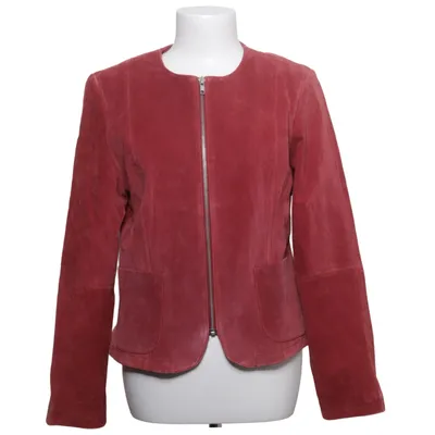 Veste en cuir (Rouge) de Cappuccini Cuir