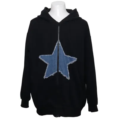 Huvtröja (Svart, Blå) från Aelfric Eden