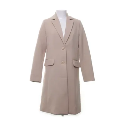 Coat (Beige) from Flash Woman Elastane, Polyester