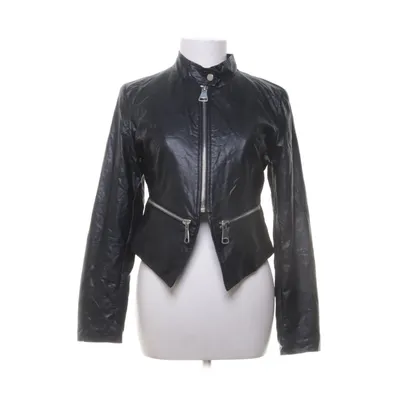 Bikerjacka (18B3356) från Casadei Polyester, Polyuretan, Viskos