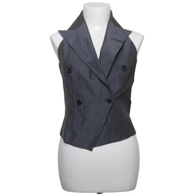 Kostuumgilet (Grijs) van Andiata Linnen, Viscose