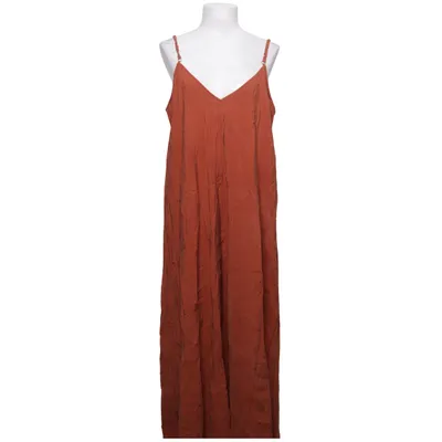 Maxi jurk (Oranje) van Zara Polyester, Viscose