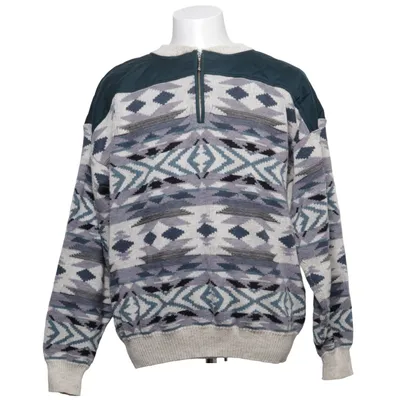 Pull-over (Gris, Bleu, Multicolore) de Storlek Acrylique, Polyamide, Laine