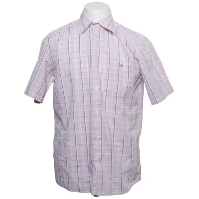 Short sleeve shirt (Pink, White, Green) from Lacoste Cotton