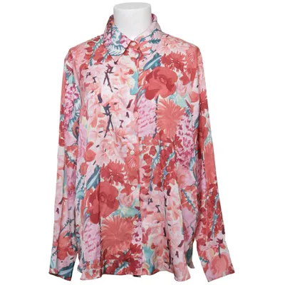 Blouse (Multicolore, Rose) de H&M Modern Classic Polyester