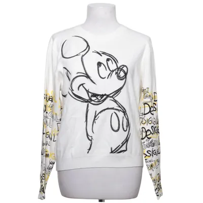 Trui (Wit, Zwart, Geel) van Desigual Polyester, Viscose