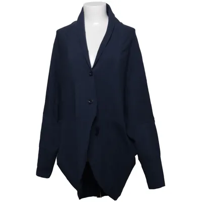 Cardigan (Bleu) de House of Lola Coton, Élasthane