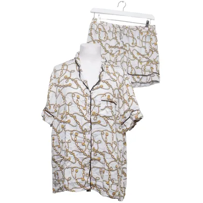 Pyjama (Wit, Goud, Zwart) van Underprotection Lyocell