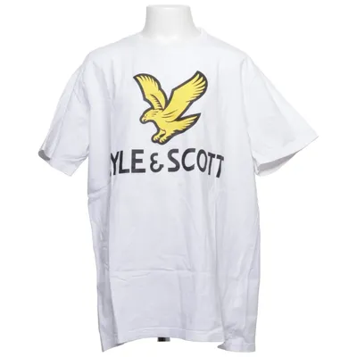 T-shirt (Wit) van Lyle & Scott Junior Katoen
