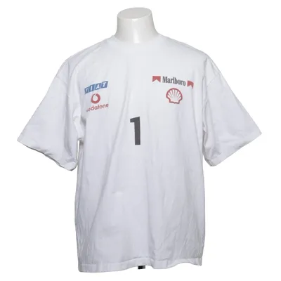 T-shirt (Vit) från Retro Bomull