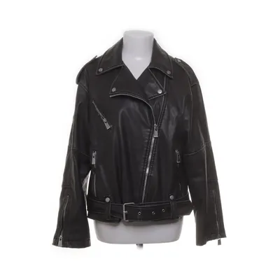 Bikerjacka (Grå) från Amisu Polyester, Polyuretan