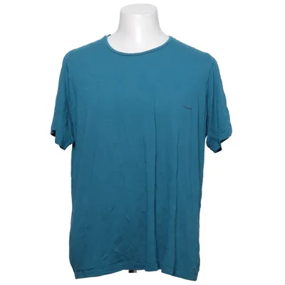 T-shirt (Blå, Grön) från A+ Elastan, Viskos