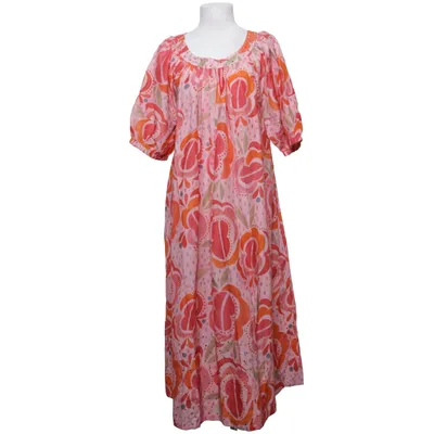 Klänning (Rosa, Röd, Orange) från Gudrun Sjödén Bomull, Silke