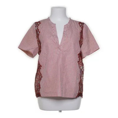 Top (Rød, Hvid) fra Sandro Paris Bomuld, Polyamid, Viscose