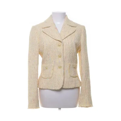 Kavaj (Beige, Flerfärgad) från Tahari Acetat, Akryl, Bomull, Linne, Polyamid, Viskos