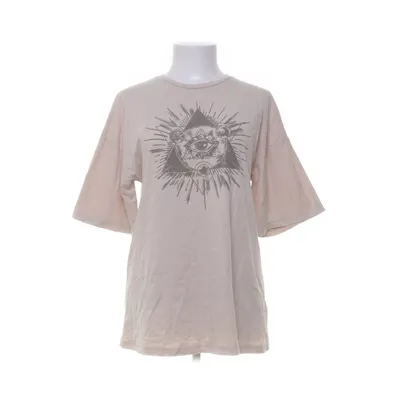 T-shirt (Beige) van Topshop Katoen