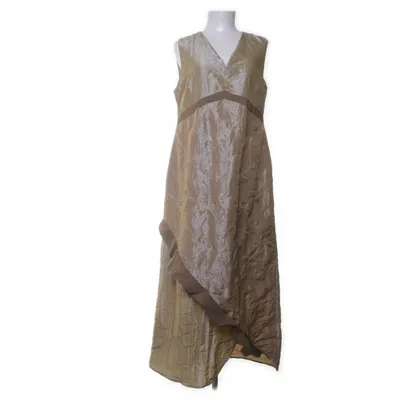 Maxi dress (Brown) from Kello Polyester, Nylon, Cupro, Viscose, Acetate