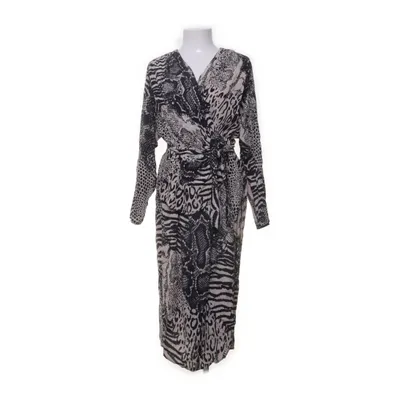 Wrap dress (White, Black) Viscose