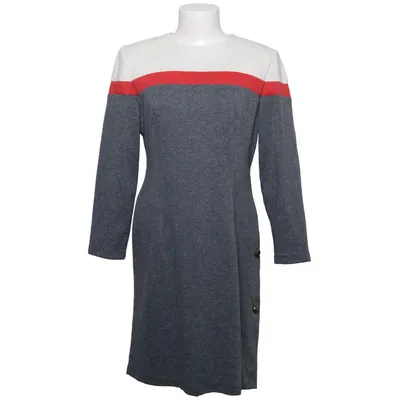 Jurk (Grijs, Wit, Rood) van Bedford Fair Acryl, Polyester