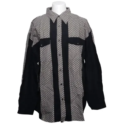 Shirt (Black, Brown, Multicolored) from Santino Fashion Cotton