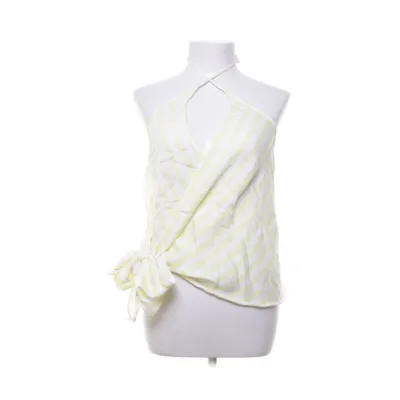 Omlottopp (Gul, Vit) från ASOS Polyester, Viskos