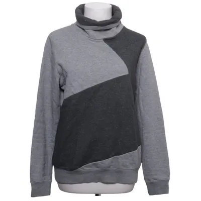 Collegetröja (Grå, Svart) från Björkvin Bomull, Polyester