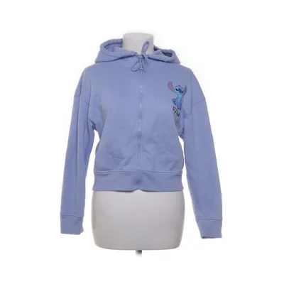 Huvtröja (Blå) från Disney Stitch Bomull, Polyester
