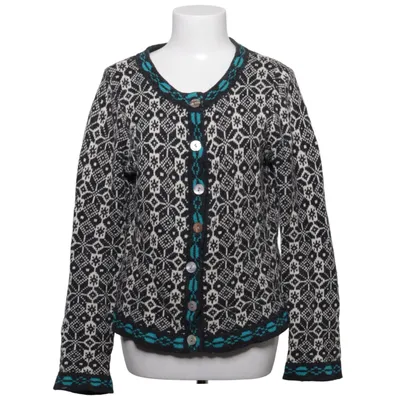 Kofta (Svart, Vit) från Indiska Bomull, Polyamid, Ull