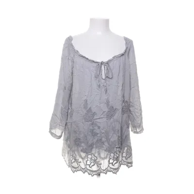 Top (Grijs) van Made in italy Zijde, Viscose