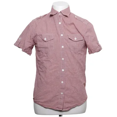 Chemise à manches courtes (Rouge, Blanc) de Skill Coton