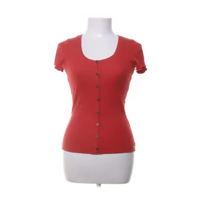 Top (Red) from Hollister Elastane, Polyester, Viscose