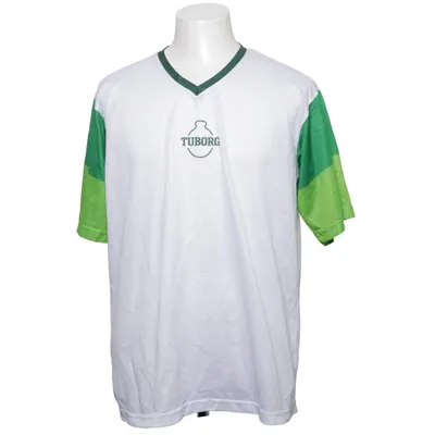 Fotbollströja (Vit, Grön) från Carlsberg Polyester