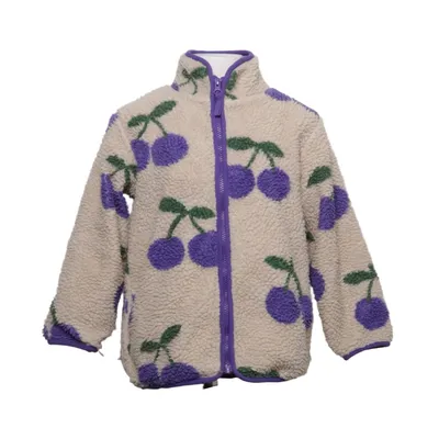 Fleece jacket (Beige, Purple, Green) from Rikiki Polyester