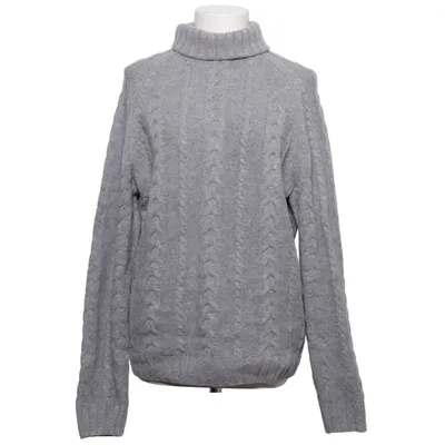Turtleneck (Gray) from Bruun & Stengade Merino wool, Nylon
