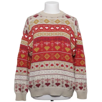 Julesweater (Rød, Beige, Hvid, Flerfarvet) fra Melbourne Classix Bomuld