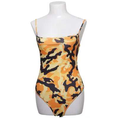 Romper (Oranje, Zwart, Geel, Meerkleurig) van Tic Toc Elastaan, Polyester