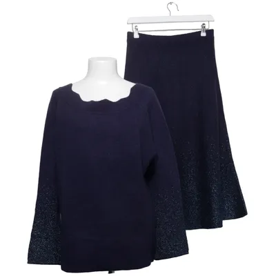 Ensemble (Leider nicht zu sehen, es hat Blaue Pailettenbestickungen) de Création L Acrylique, Coton, Fibre métallique, Polyamide, Polyester
