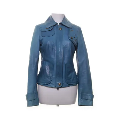 Leather jacket (Blue) from Caroline Biss