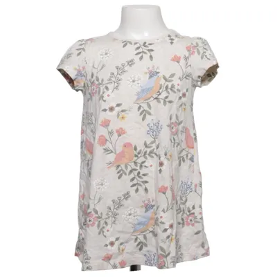 Robe (Beige, Multicolore) de Lindex Kids Coton