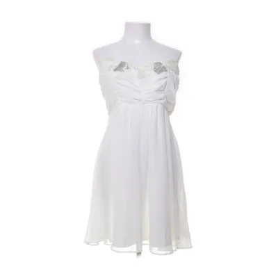 Cocktail dress (White) from Elise Ryan Cotton, Elastane, Polyester