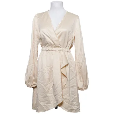 Robe portefeuille (Beige) de Most Wanted Polyester