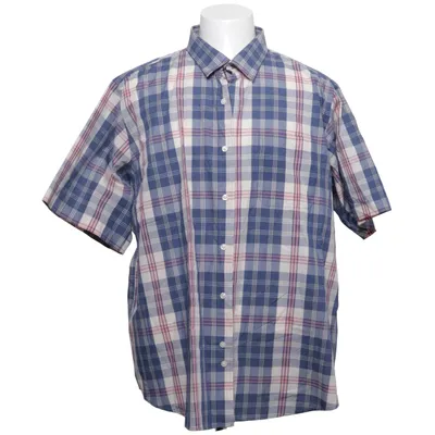 Chemise à manches courtes (Bleu, Blanc, Multicolore) de Berga Coton, Polyester