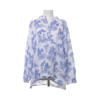 Blus (Vit, Blå) från Copenhagen Luxe Bomull
