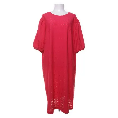 Klänning (Röd) från Zizzi Återvunnen polyester