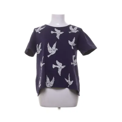 T-shirt (Blauw) van People Tree Organisch katoen