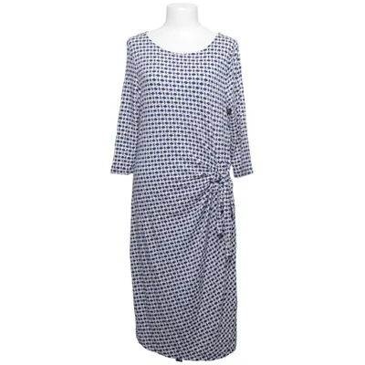 Dress (Blue, White) from Uta Raasch Elastane, Viscose